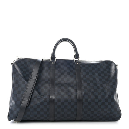 Louis Vuitton Damier Cobalt Keepall Bandouliere 55 1 of 10