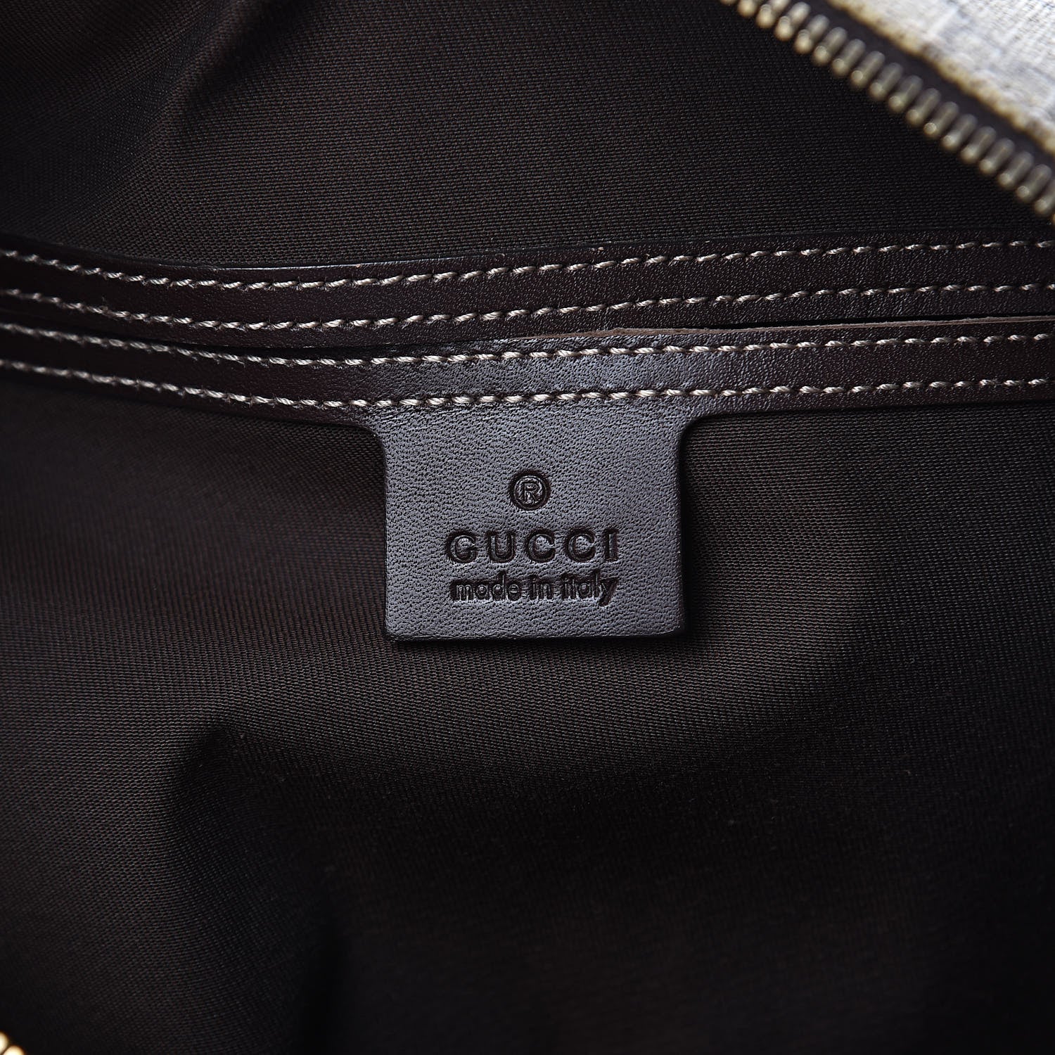 Gucci GG Plus Monogram Front Pocket Messenger Dark Brown 6 of 12