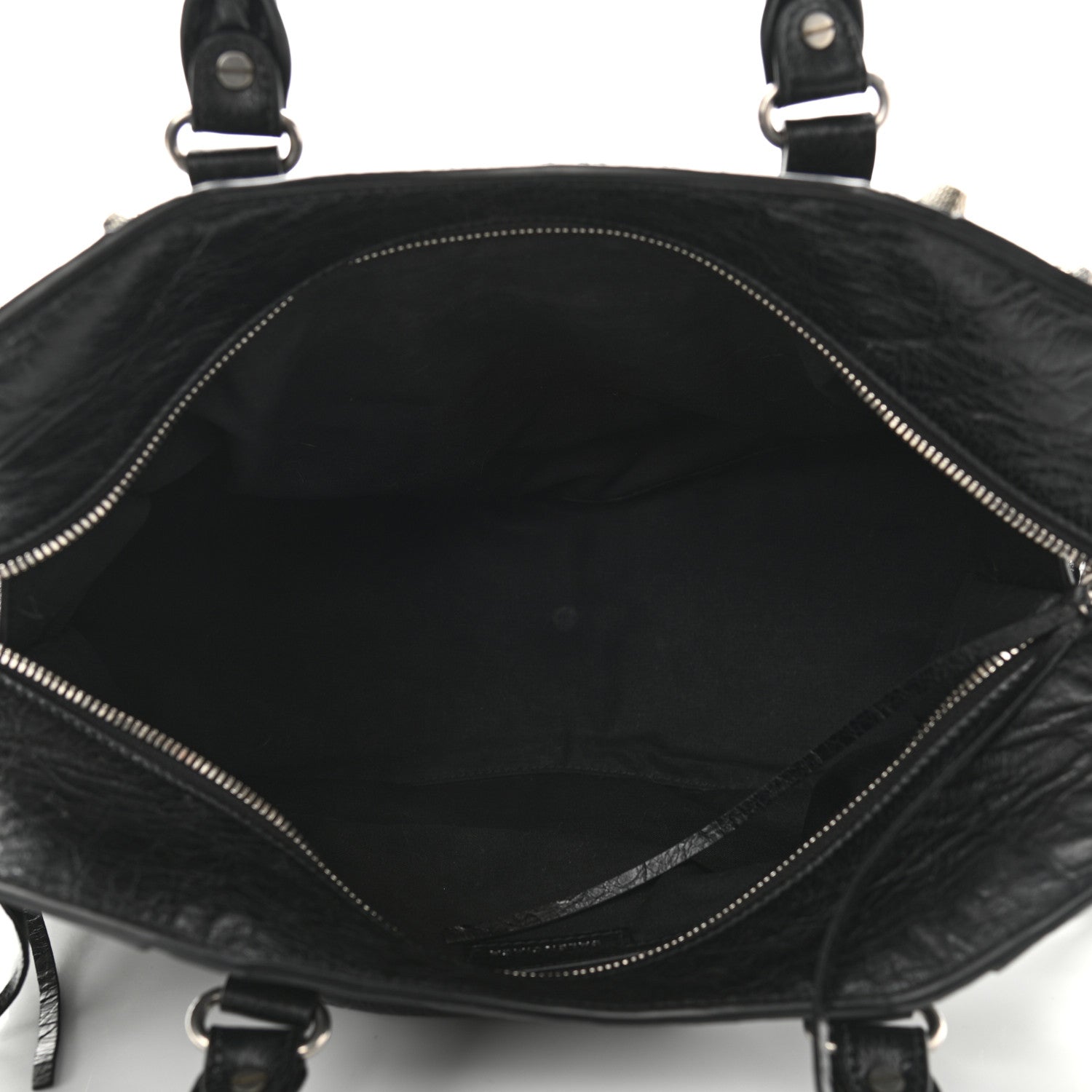 Balenciaga Agneau Arena Neo Cagole City Handbag Black 5 of 9