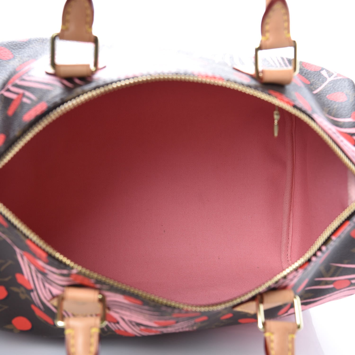 Louis Vuitton Monogram Jungle Dots Speedy 30 Sugar Pink Poppy 5 of 15