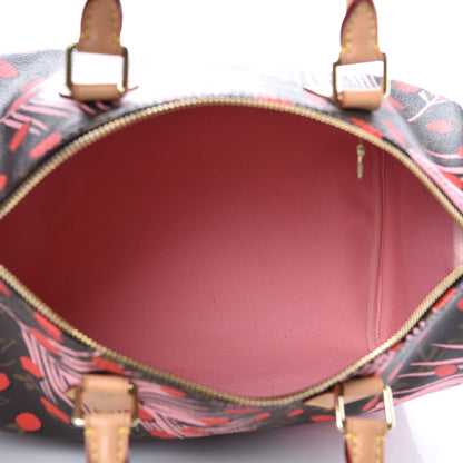 Louis Vuitton Monogram Jungle Dots Speedy 30 Sugar Pink Poppy 5 of 15