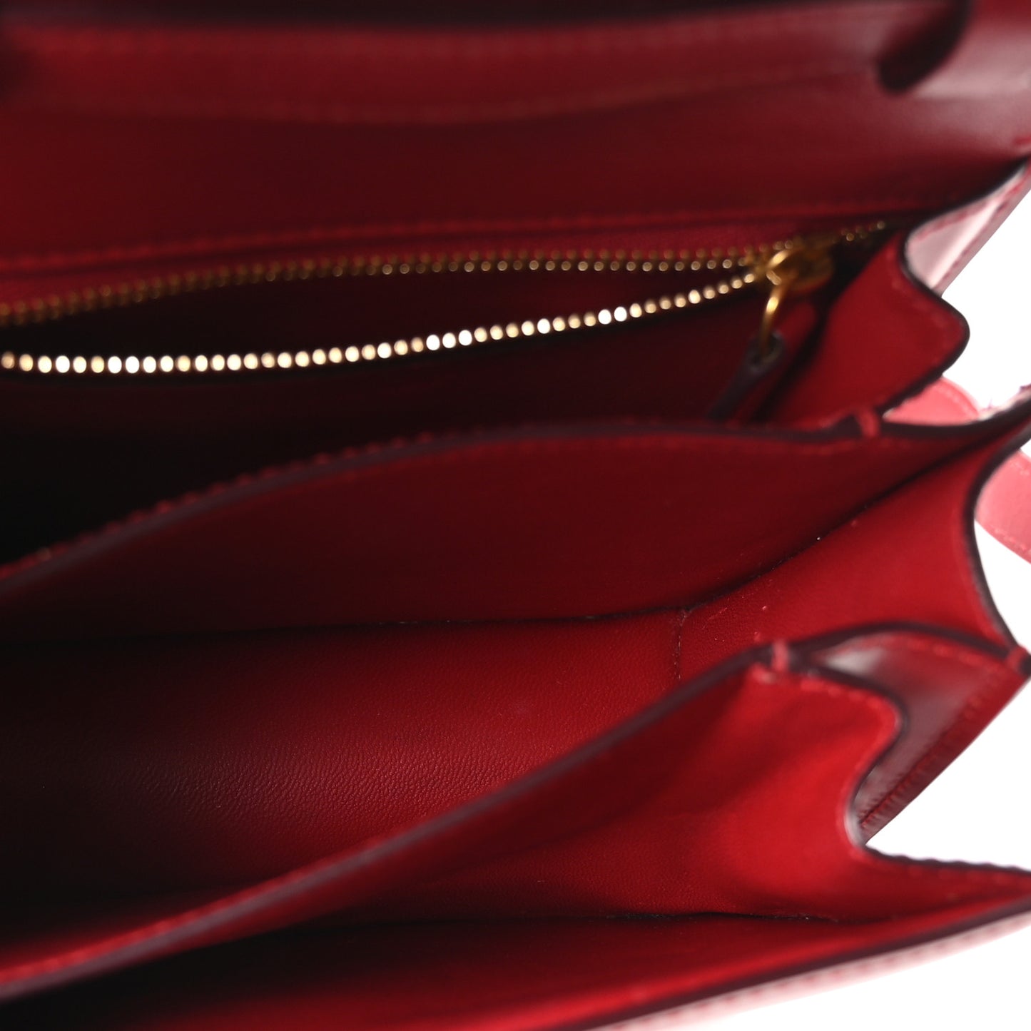 Box Calfskin Small Classic Box Flap Bag Red