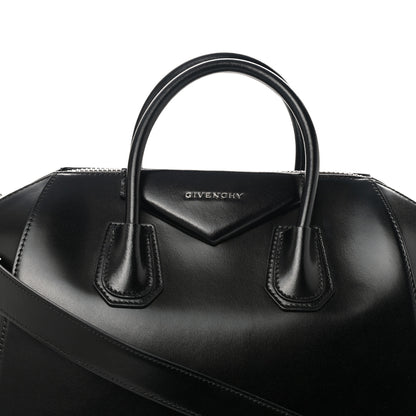 Givenchy Shiny Lord Calfskin Medium Antigona Black 8 of 8