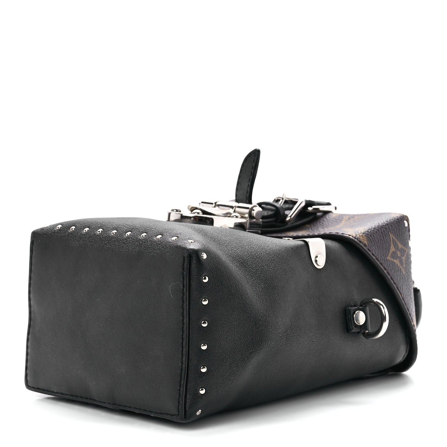 Louis Vuitton Calfskin Monogram Camera Box Black 8 of 10