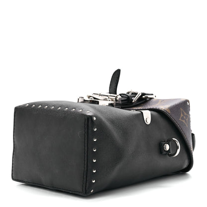 Louis Vuitton Calfskin Monogram Camera Box Black 8 of 10