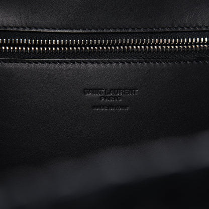 Saint Laurent Raffia Medium Panier Bag Black 6 of 9
