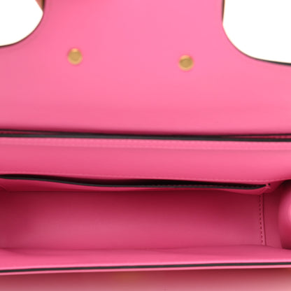 Valentino Garavani Calfskin Vlogo Loco Shoulder Bag Feminine Pink 5 of 9