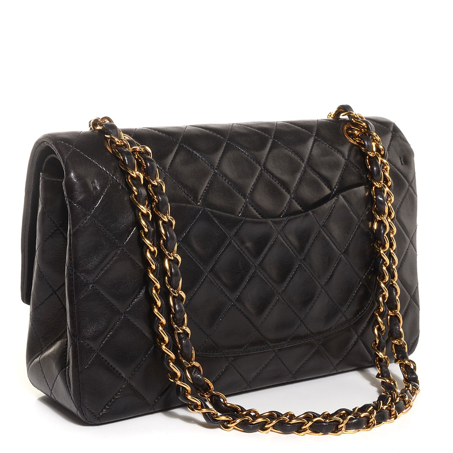 Chanel Lambskin Medium Double Flap Black 3 of 8
