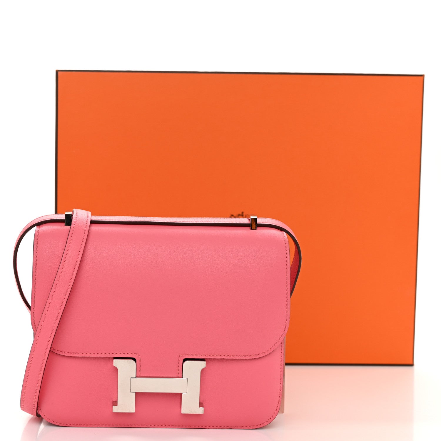 Hermes Swift Constance 18 Rose Azalee 12 of 12