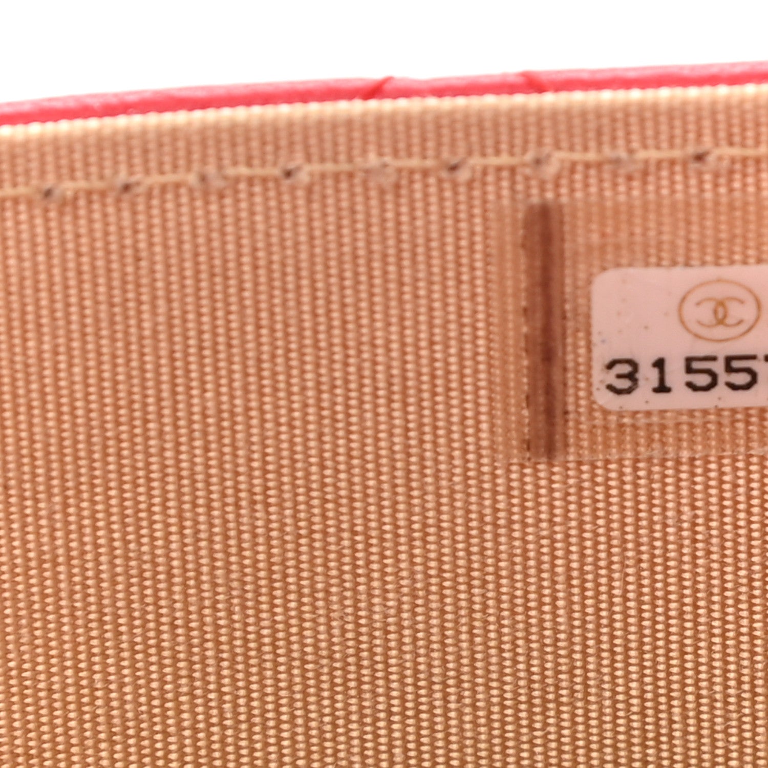 Chanel Lambskin Quilted Pearl Crush Clutch With Chain Red 8 of 11