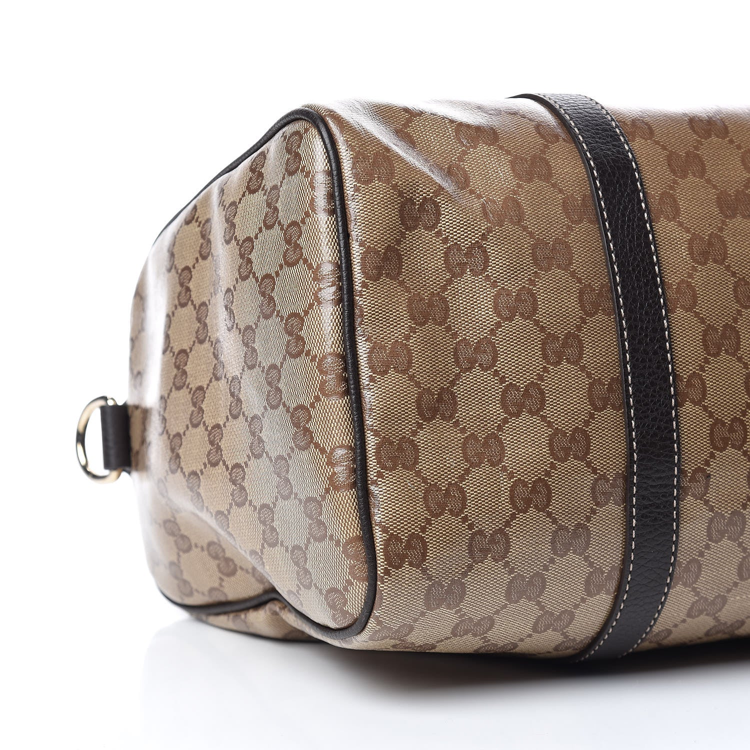 Gucci Crystal Monogram Medium Joy Boston Dark Brown 5 of 9