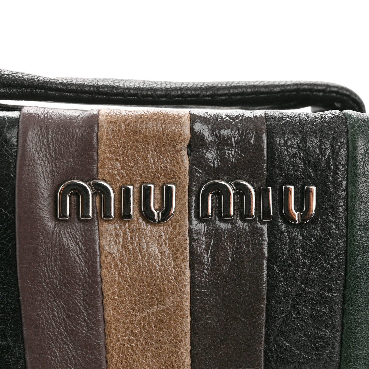 Miu Miu Nappa Patchwork Clutch Multicolor 11 of 11