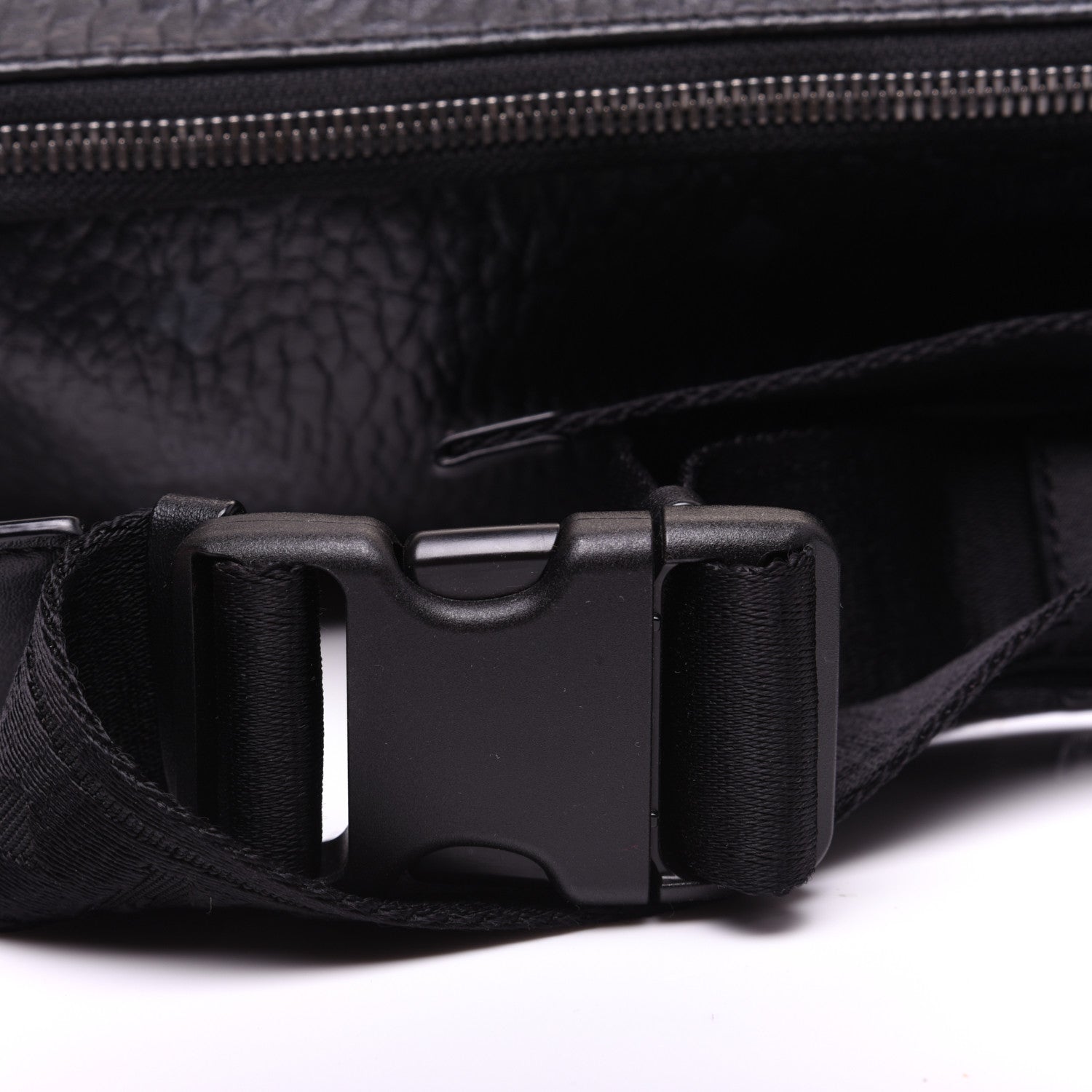 MCM Visetos Stark Belt Bag Black 14 of 15