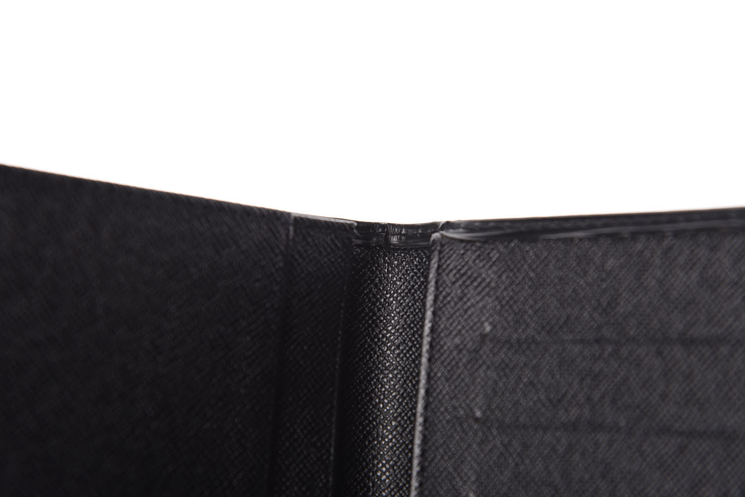 Louis Vuitton Epi Checkbook Organizer Wallet Black 9 of 9