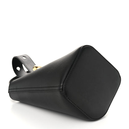 Loewe Soft Grained Calfskin Mini Pebble Bucket Bag Black 4 of 9