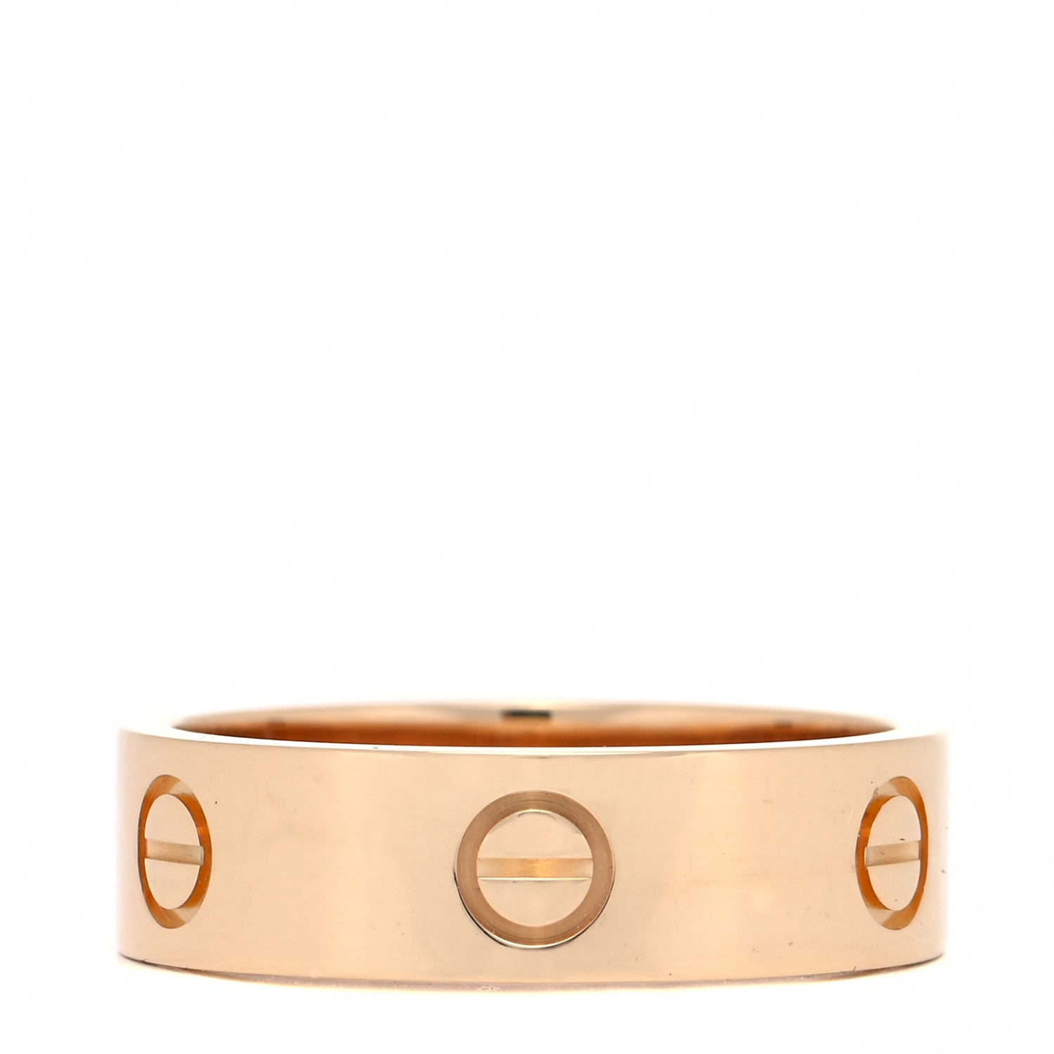 Cartier 18K Yellow Gold 5.5mm LOVE Ring 59 8.75 1 of 4