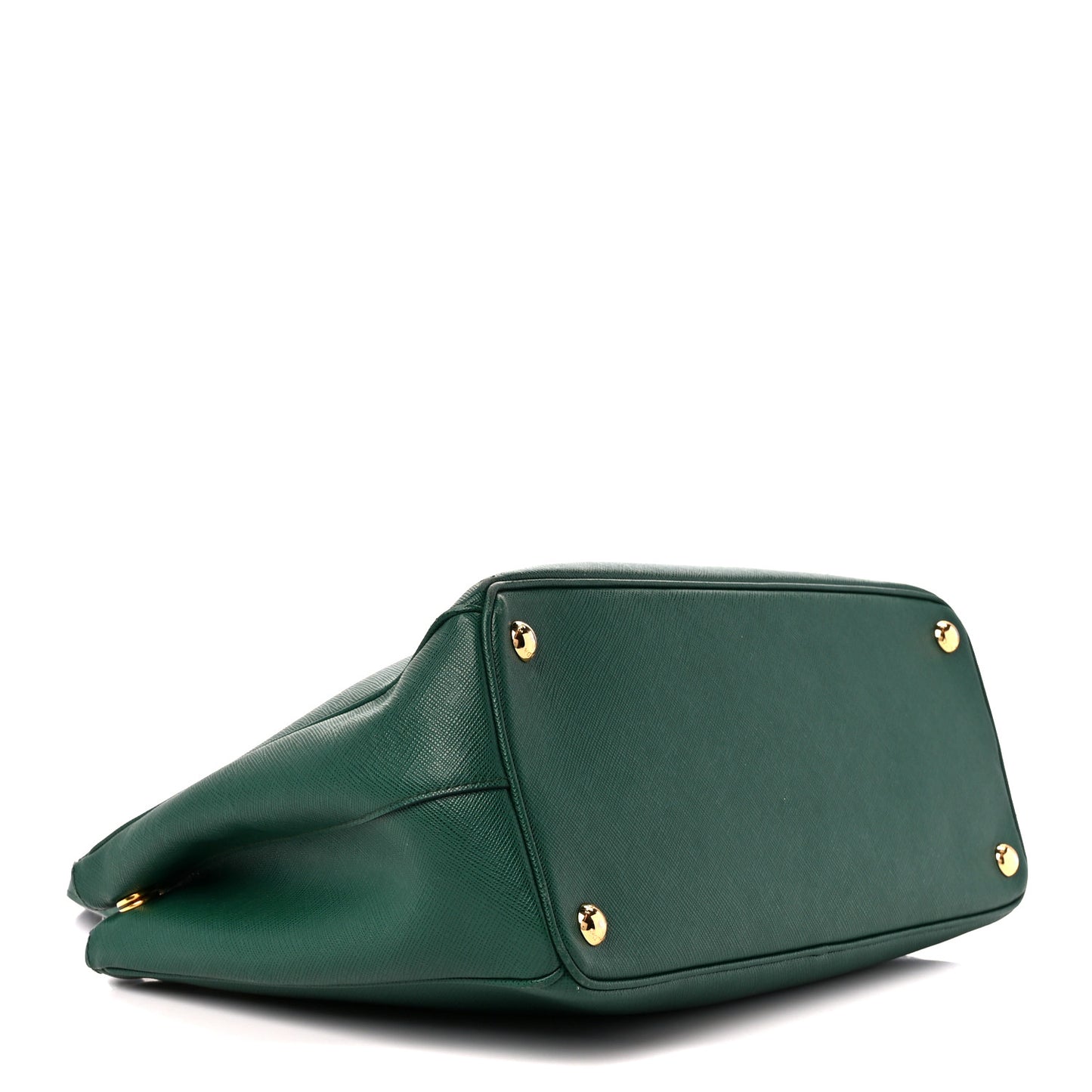 Saffiano Medium Galleria Double Zip Tote Biliardo