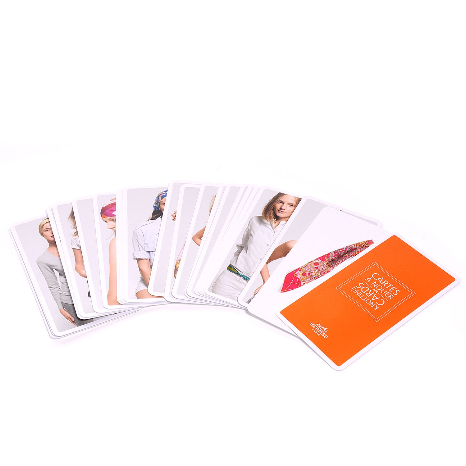 Hermes Knotting Cards Cartes A Nouer Carre Scarf Guide 1 of 5