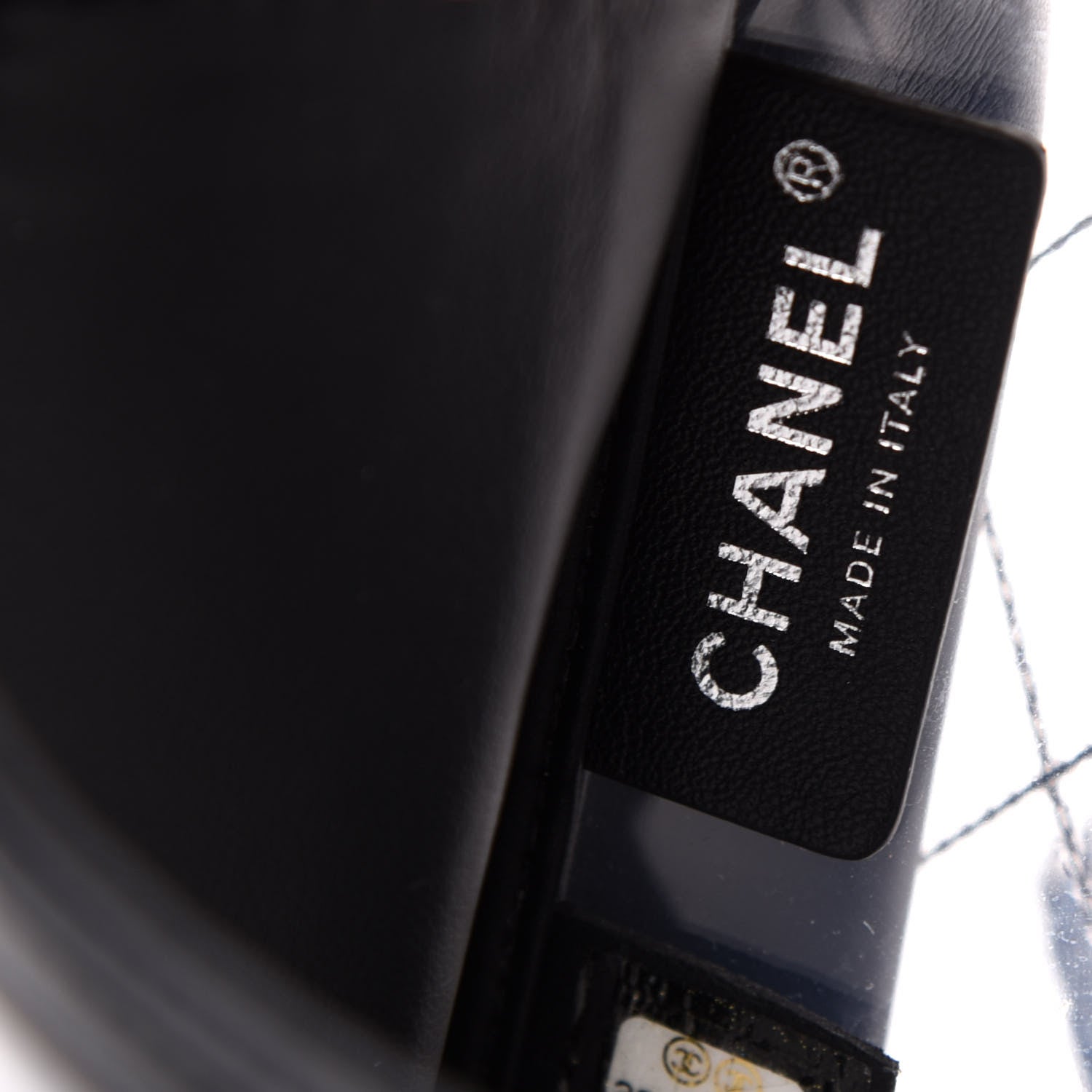Chanel PVC Lambskin Quilted Beauty Lock Flap Black 7 of 12