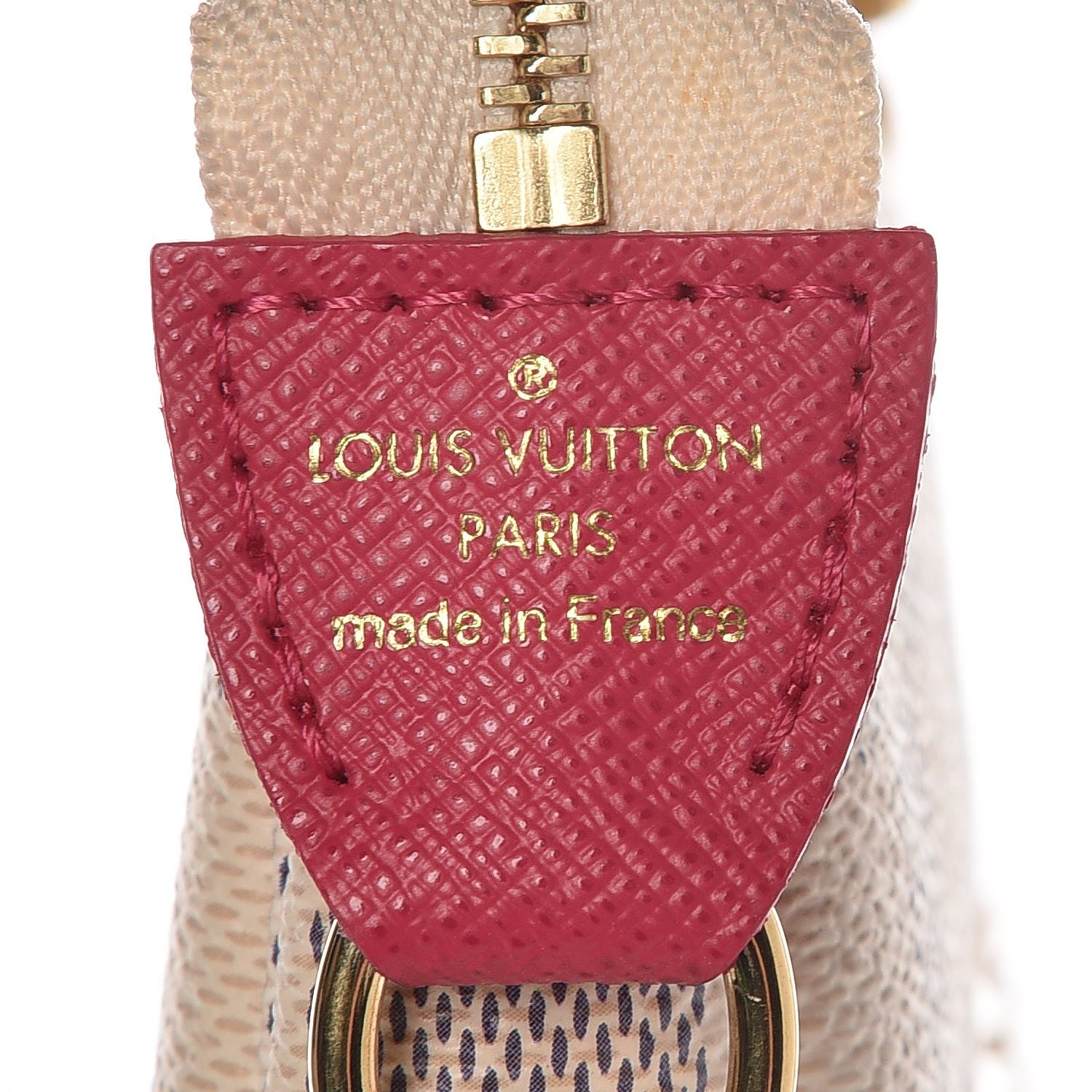 Louis Vuitton Damier Azur 2017 Christmas Animation Mini Pochette Accessories 6 of 7