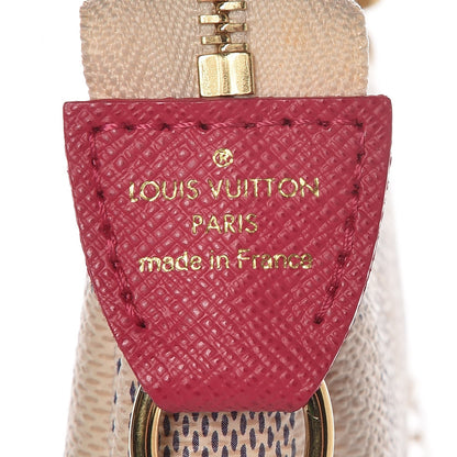 Louis Vuitton Damier Azur 2017 Christmas Animation Mini Pochette Accessories 6 of 7
