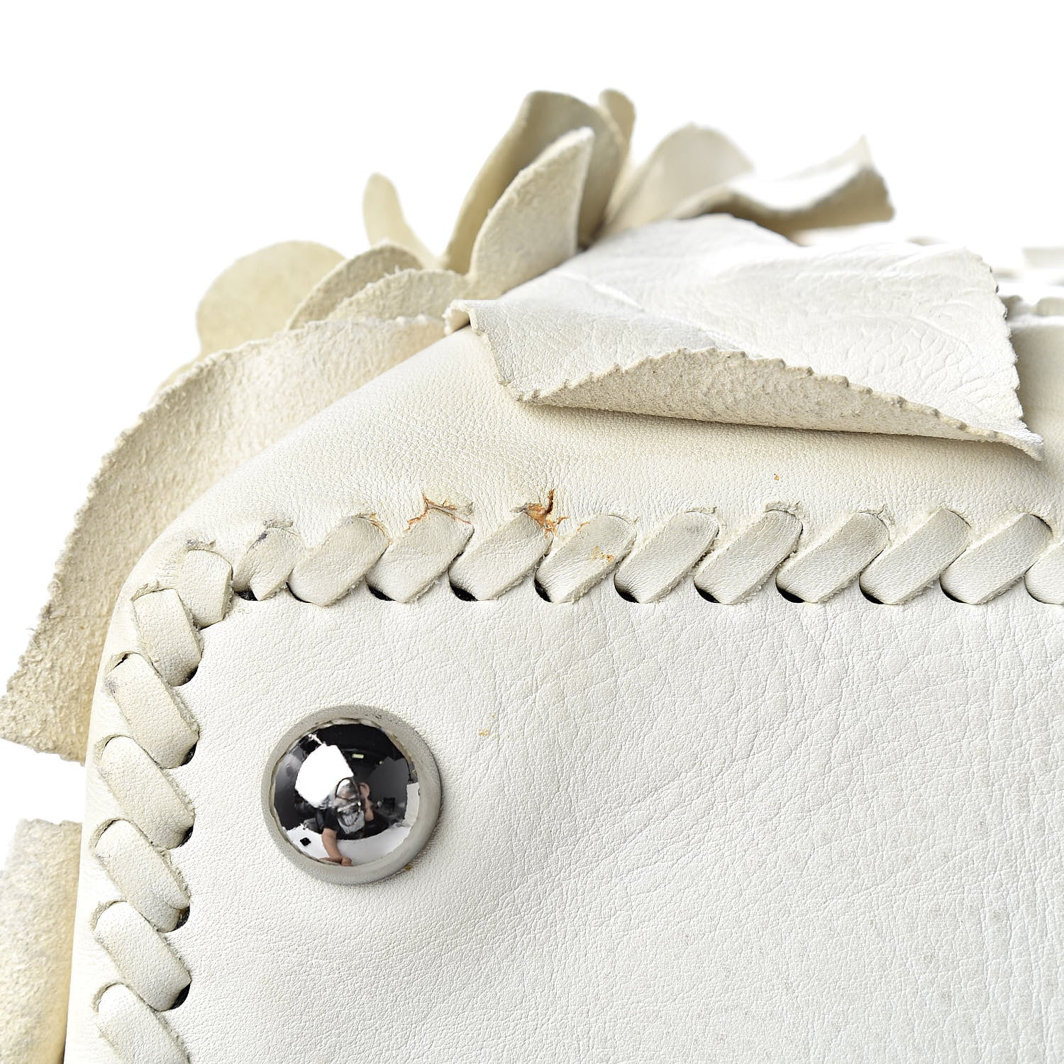 Valentino Garavani Nappa Floral Tote White 19 of 24