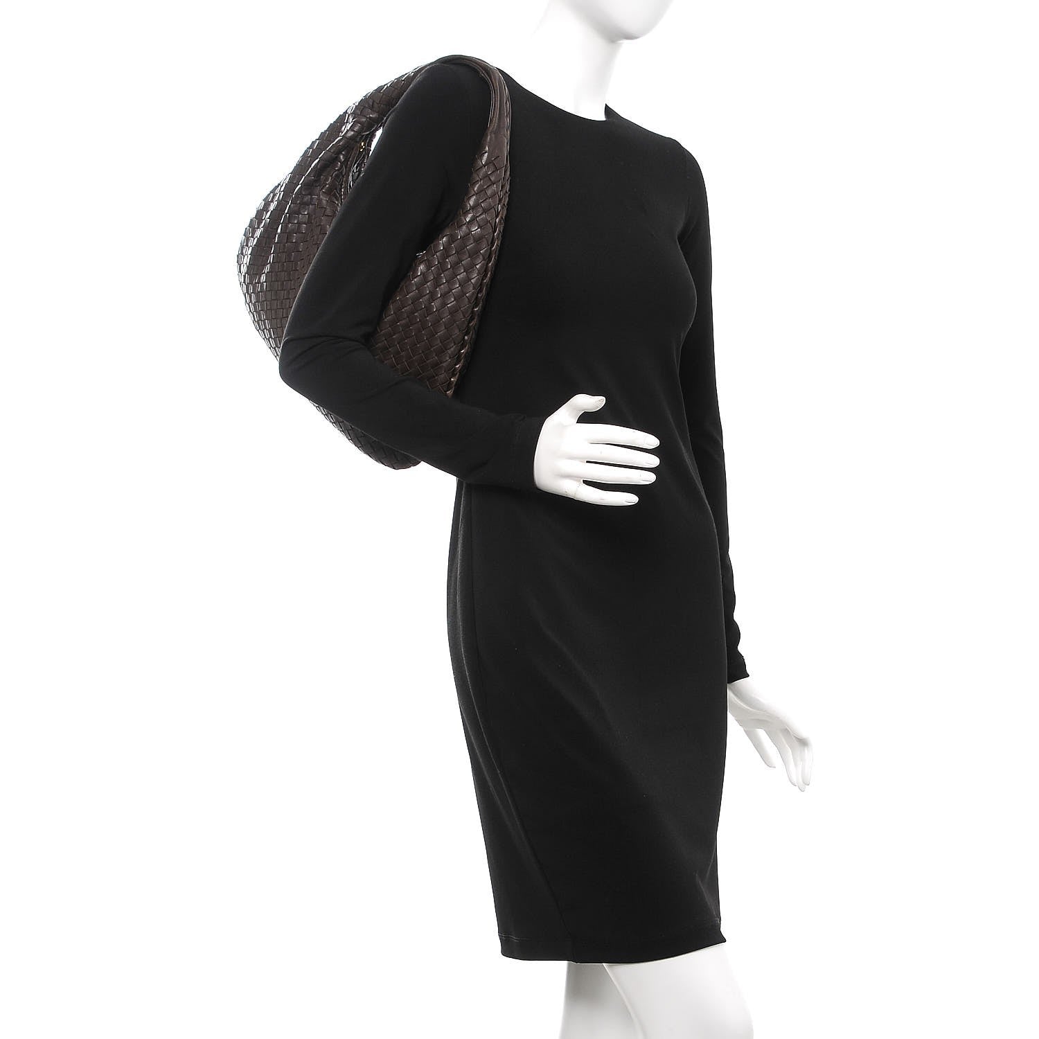 Bottega Veneta Nappa Intrecciato Medium Veneta Hobo Ebano 2 of 12