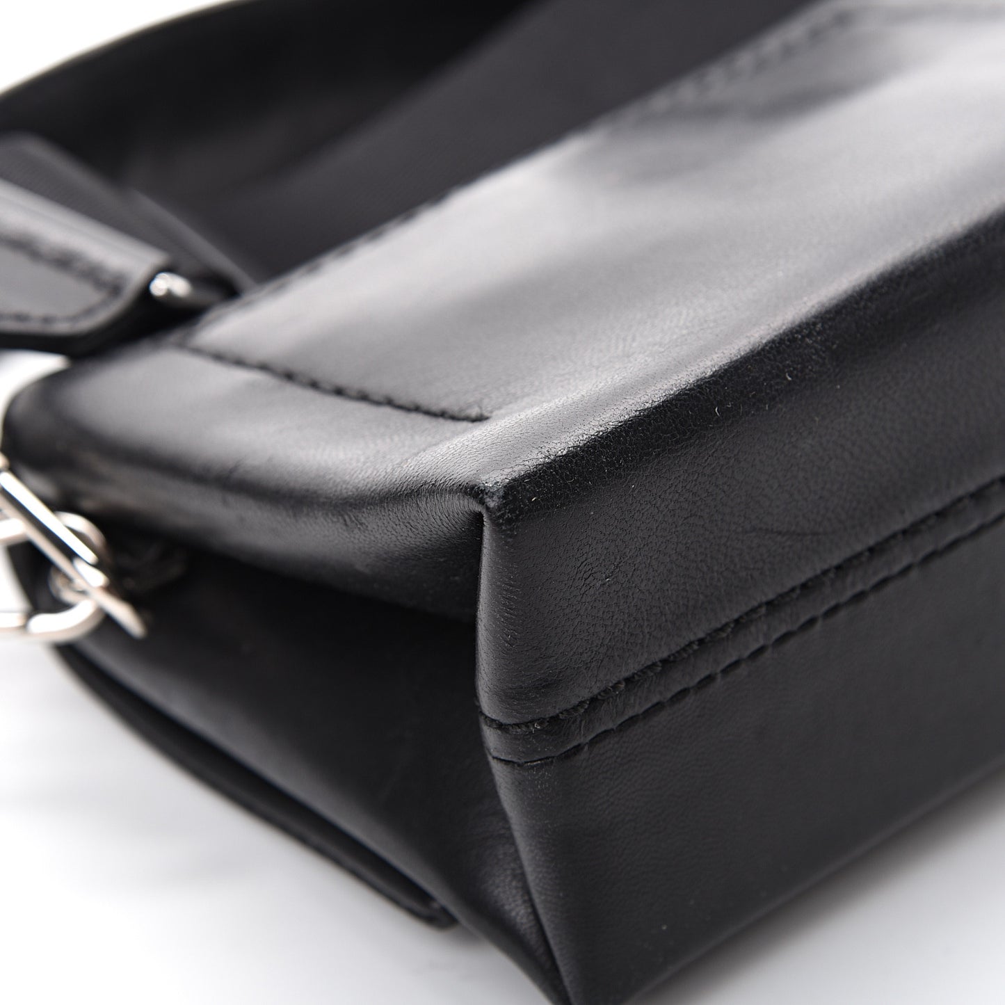 3.1 Lambskin Micro Alix Sport Bag Black
