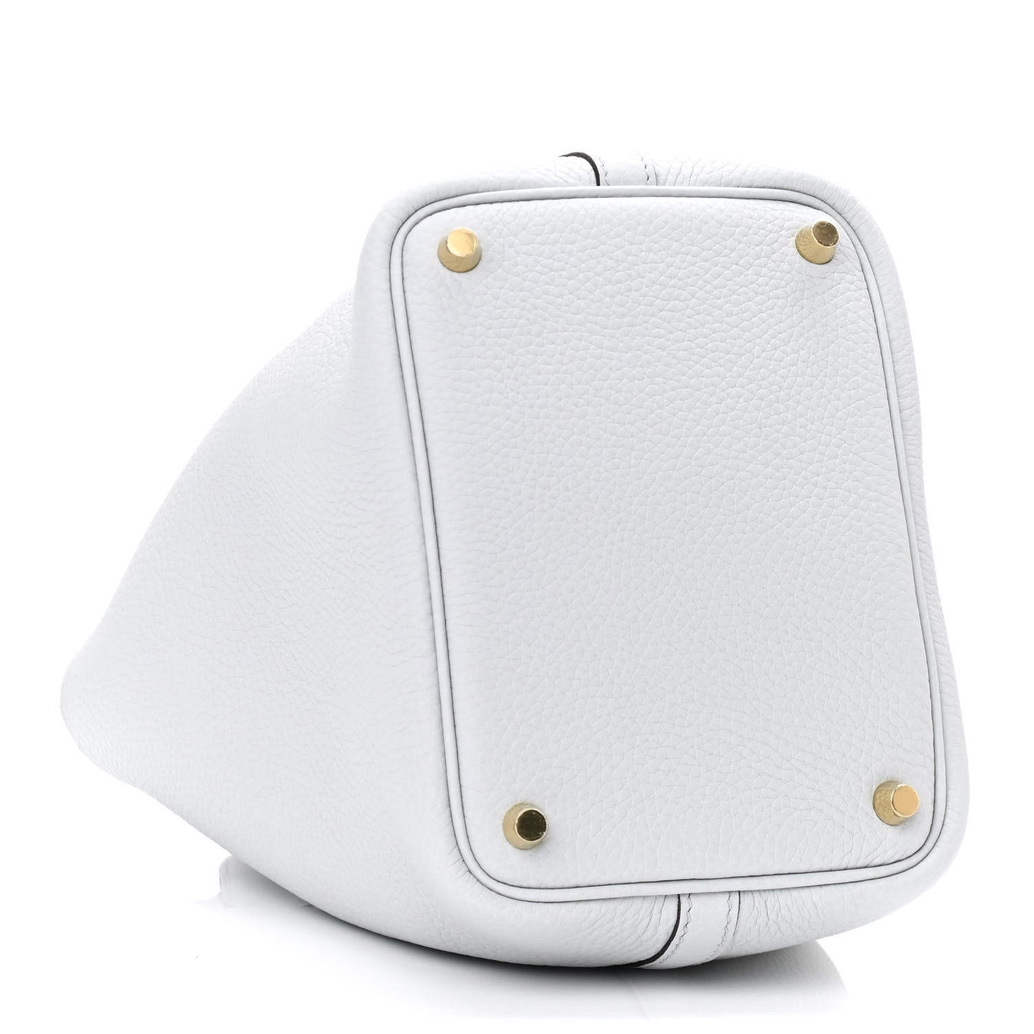 Hermes Taurillon Clemence Picotin Lock 18 PM Bleu Pale 4 of 9