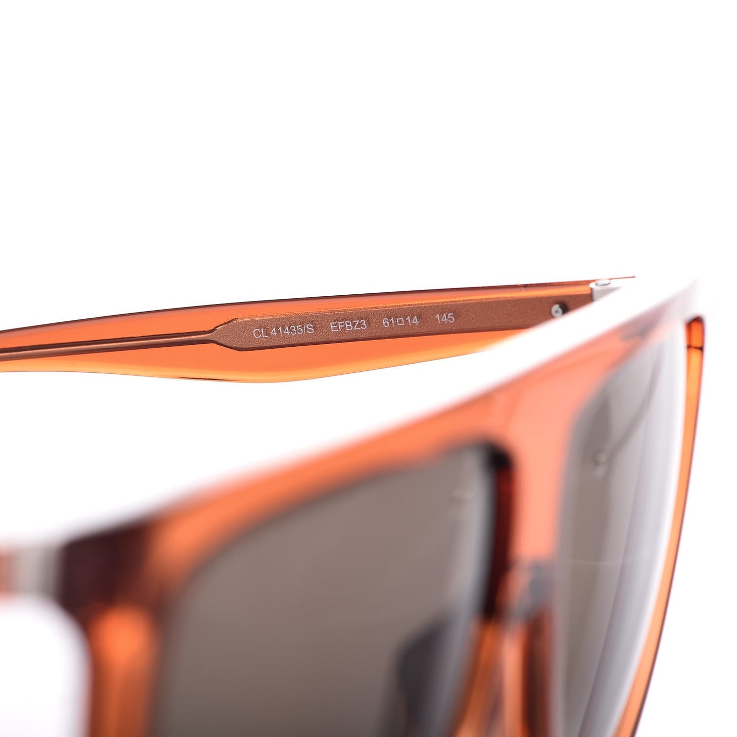 Acetate Thin Shadow Sunglasses CL41435/S Orange