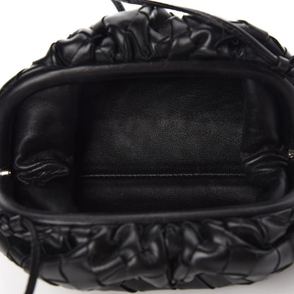 Bottega Veneta Nappa Intrecciato The Mini Pouch Black 5 of 10