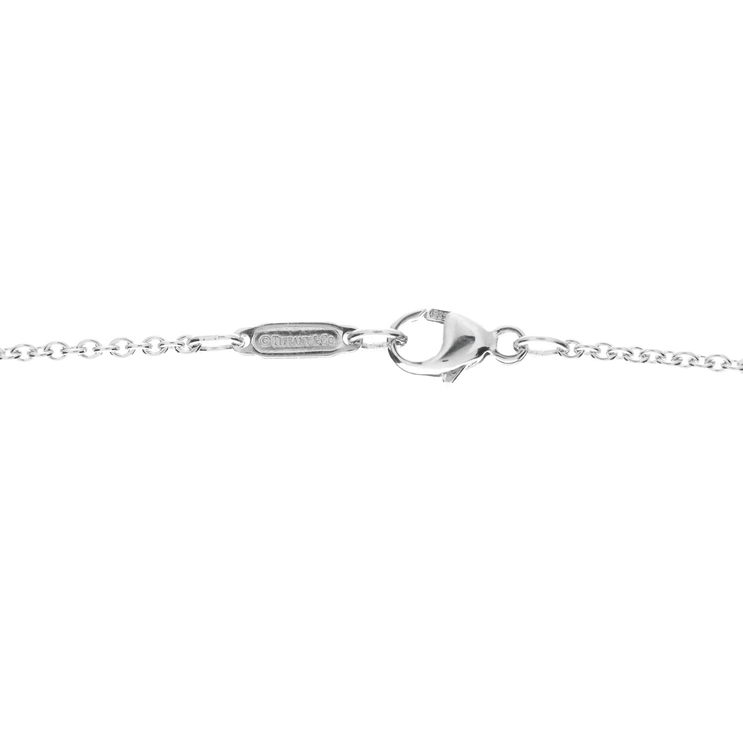 Tiffany Sterling Silver Butterfly Pendant Necklace 4 of 4