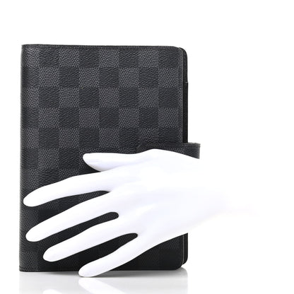 Louis Vuitton Damier Graphite Medium Ring Agenda Cover 2 of 6