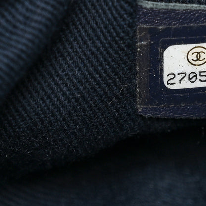 Chanel Denim Large Deauville Tote Navy Dark Blue 7 of 11
