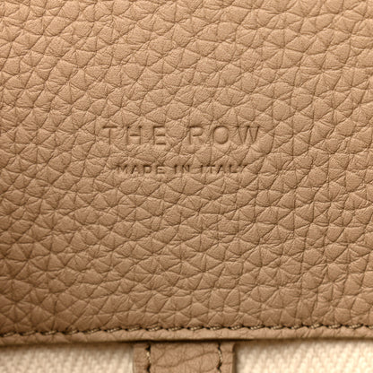 The Row Matte Grained Calfskin Soft Margaux 12 Dark Taupe 6 of 11