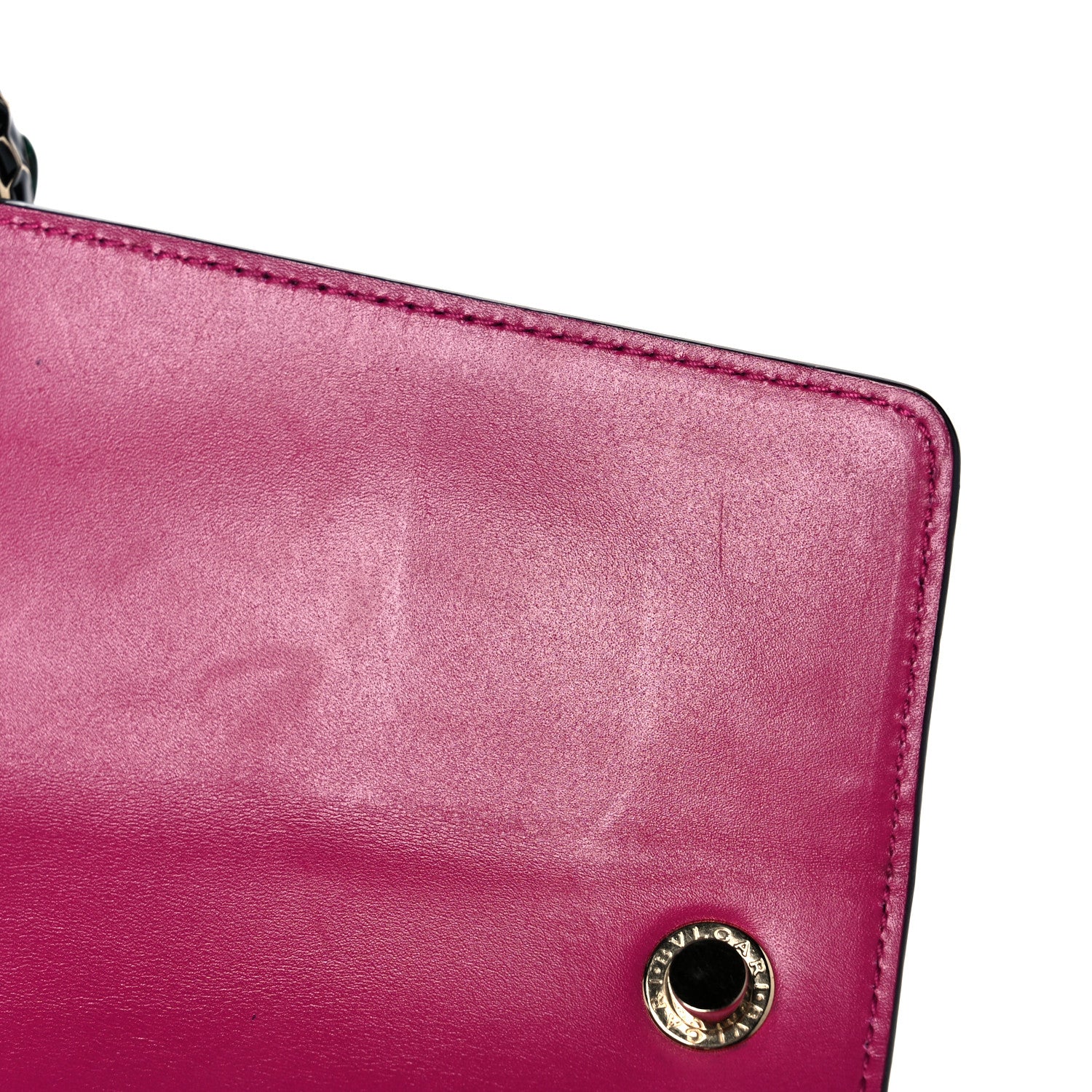 Bulgari Calfskin Serpenti Forever Shoulder Bag Pink 17 of 17