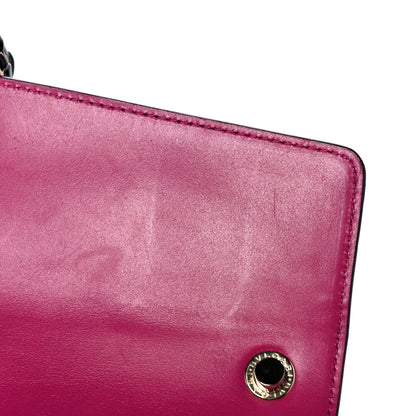 Bulgari Calfskin Serpenti Forever Shoulder Bag Pink 17 of 17