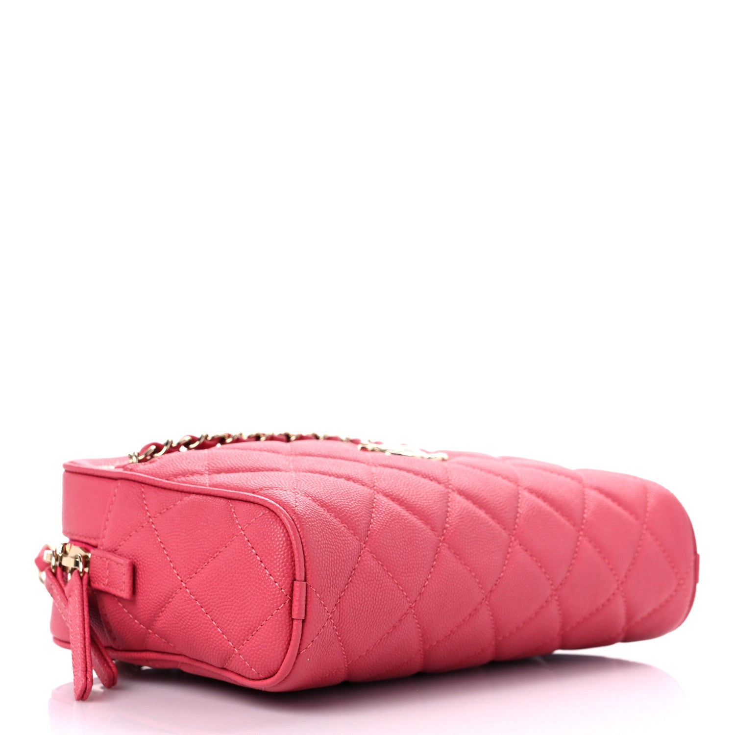 Chanel Caviar Quilted Small In & Out Camera Case Pink 4 of 9