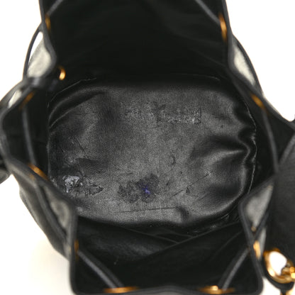 Chanel Caviar CC Drawstring Shoulder Bag Black 6 of 18
