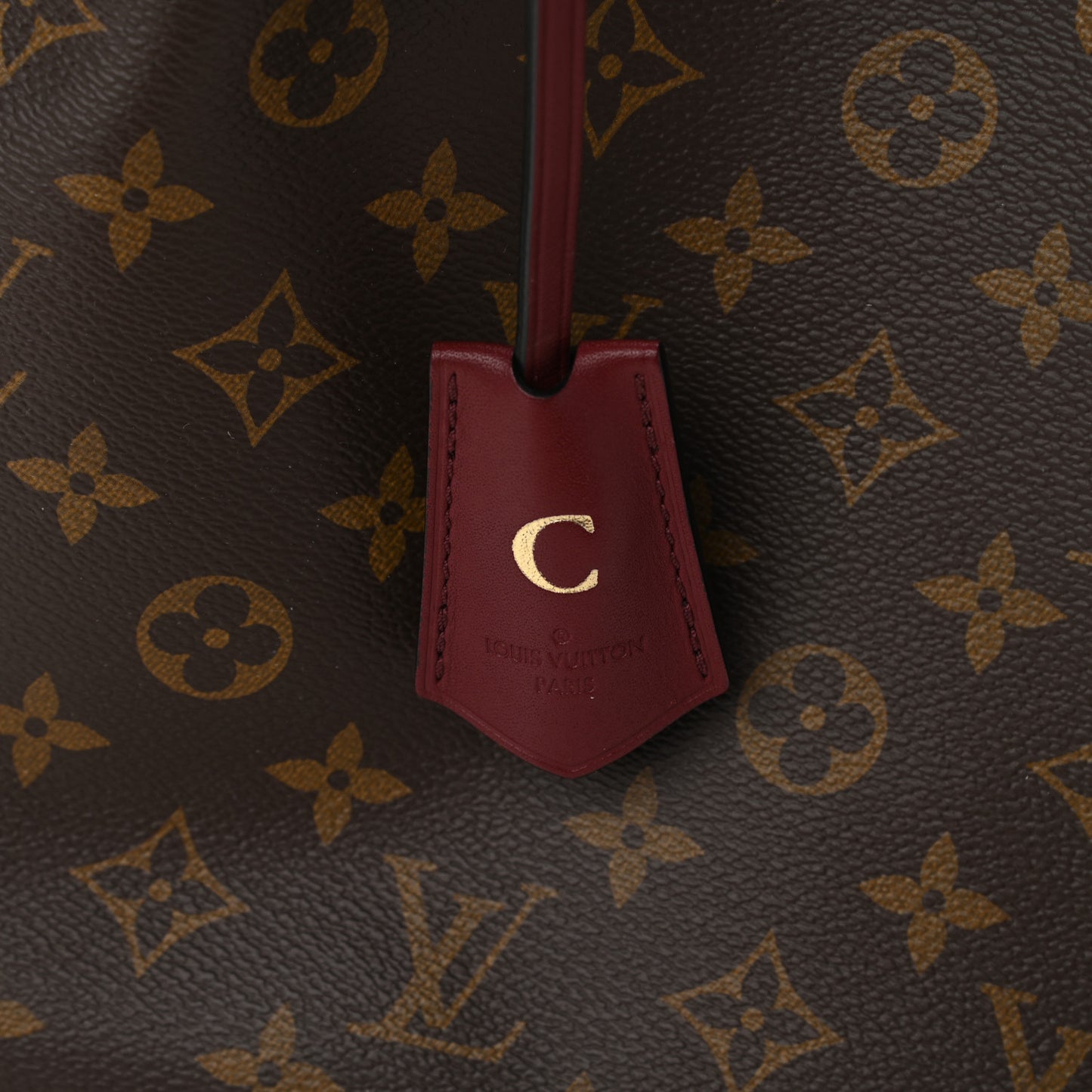 Monogram Flower Hobo Bordeaux