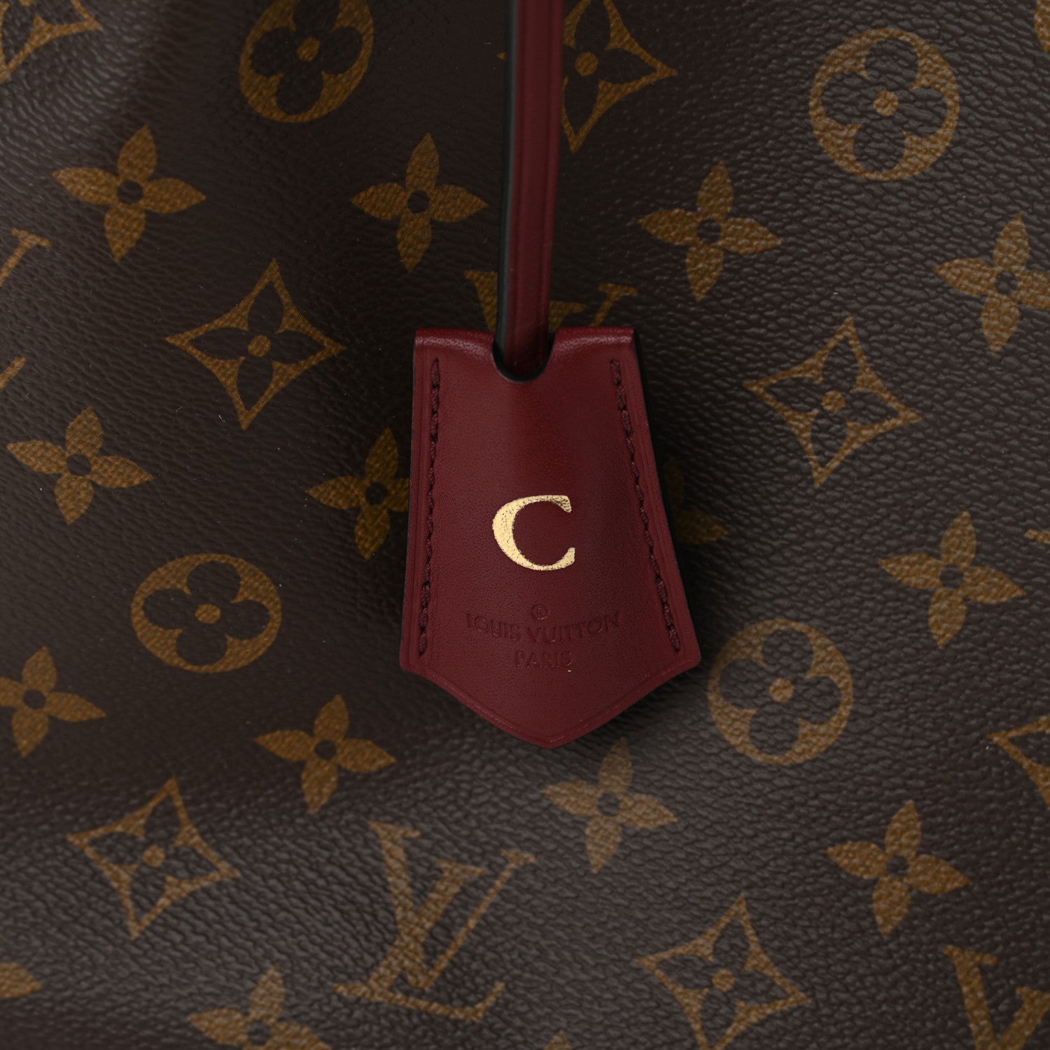 Louis Vuitton Monogram Flower Hobo Bordeaux 11 of 12