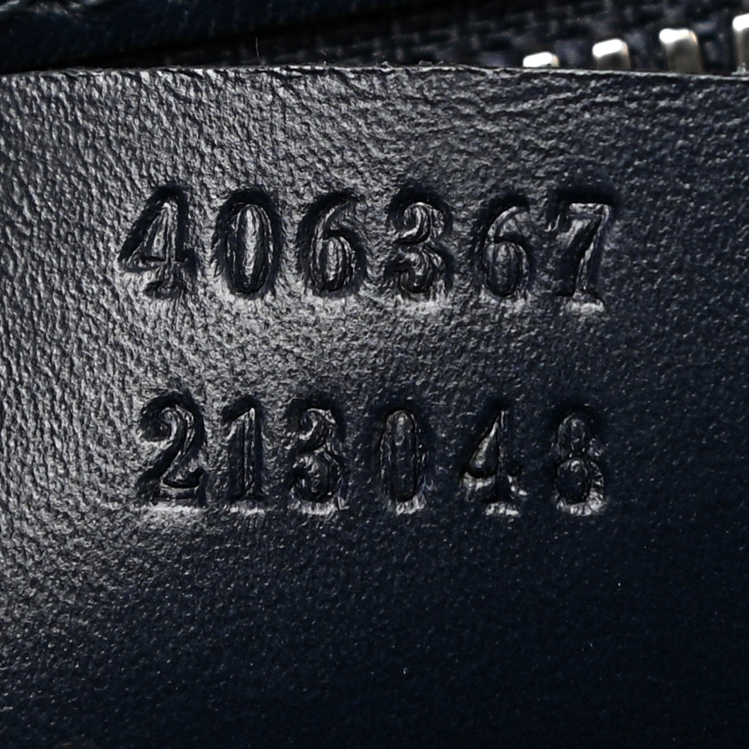 Gucci Guccissima Signature Medium Double Buckle Flap Messenger Bag Blue 6 of 14