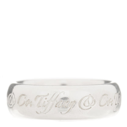 Tiffany Sterling Silver Notes Ring 48 4.5 1 of 4
