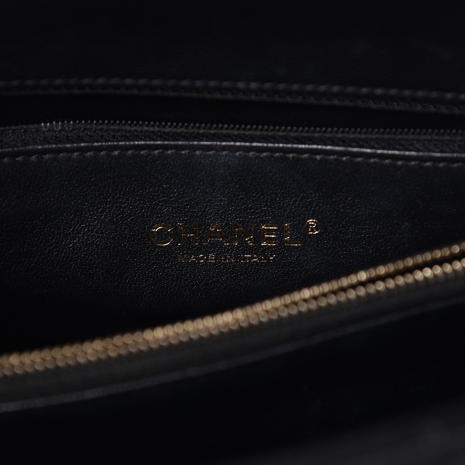 Chanel Caviar Lizard Quilted Small Coco Handle Flap Black 8 of 12