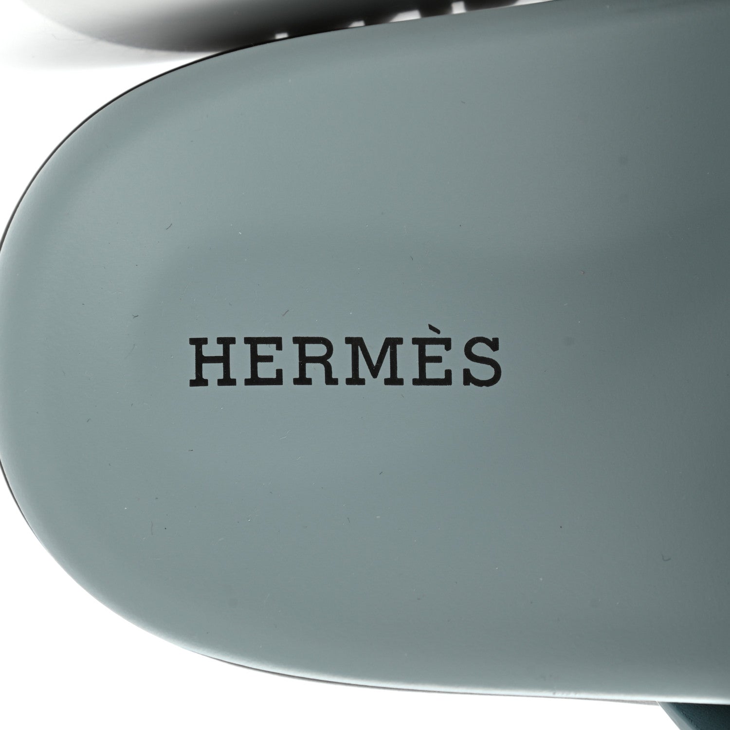 Hermes Suede Goatskin Womens Chypre Sandals 37 Vert d'eau 7 of 9