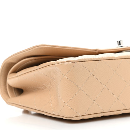Chanel Caviar Quilted Medium Double Flap Beige Clair 8 of 10