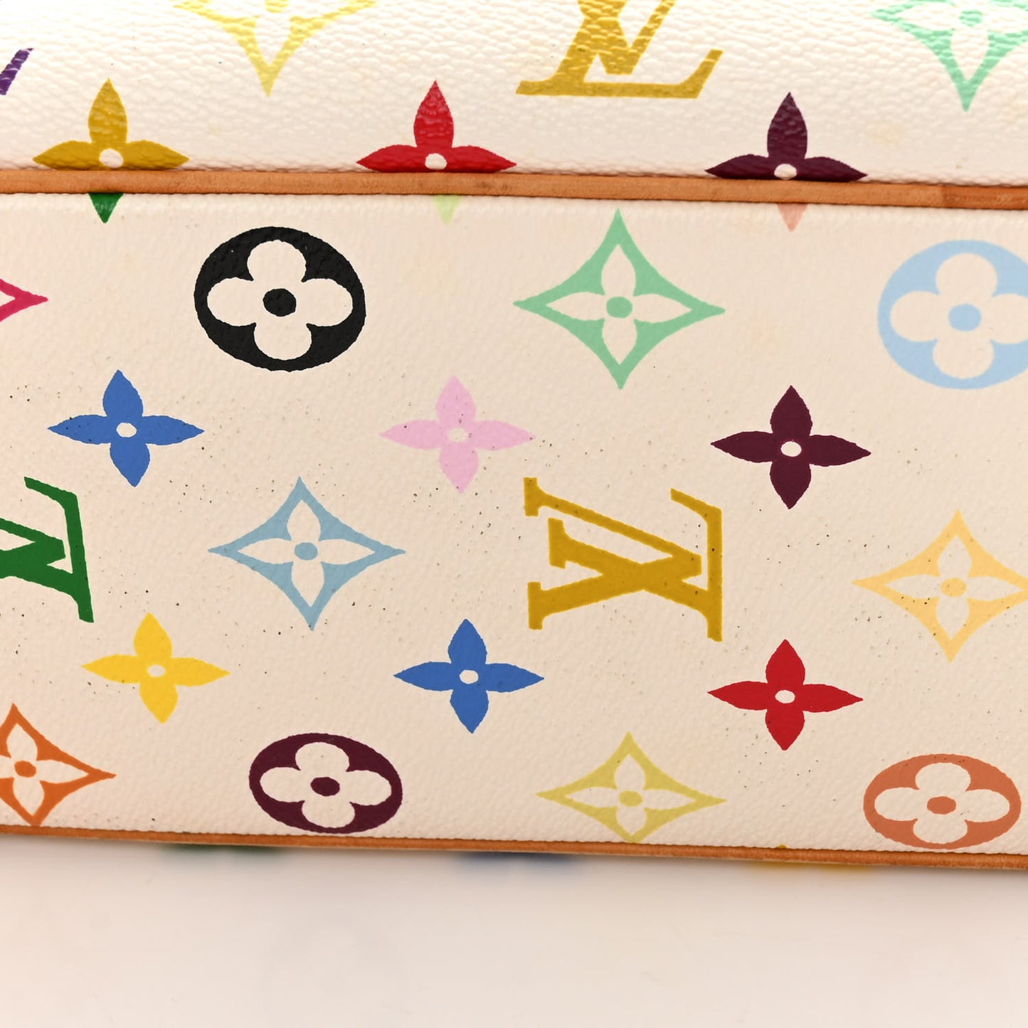 Monogram Multicolor Trouville White