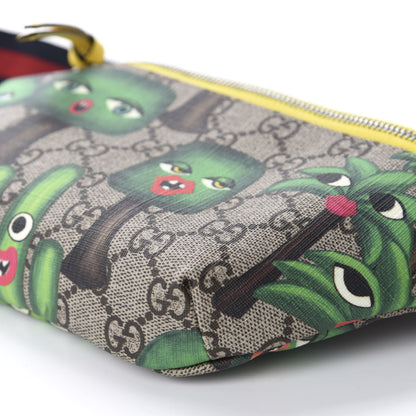 Gucci GG Supreme Monogram Smiling Plants Childrens Belt Bag Multicolor 7 of 10