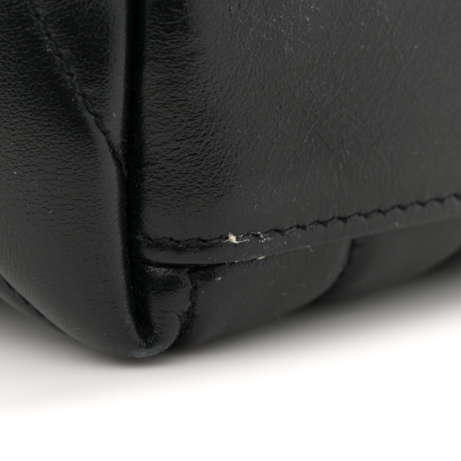 Saint Laurent Calfskin Y Quilted Monogram Monochrome Medium Loulou Chain Satchel Black 13 of 15
