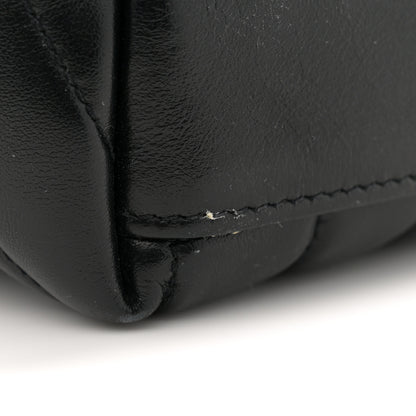 Saint Laurent Calfskin Y Quilted Monogram Monochrome Medium Loulou Chain Satchel Black 13 of 15